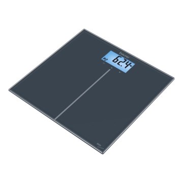 Beurer GS280 - Badkamer weegschaal 2xCR2032 grijs