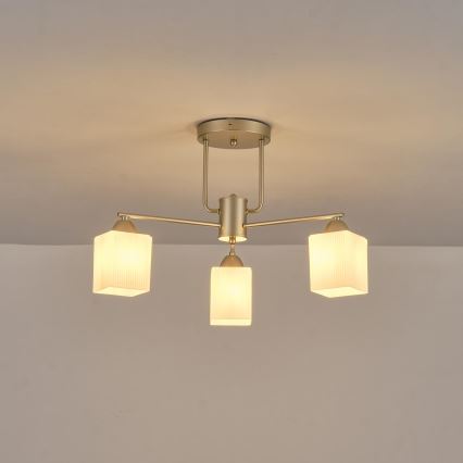 Bevestigde hanglamp 3xE27/60W/230V
