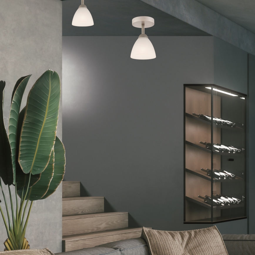 Bevestigde hanglamp ADRIANO 1xE27/60W/230V beuken