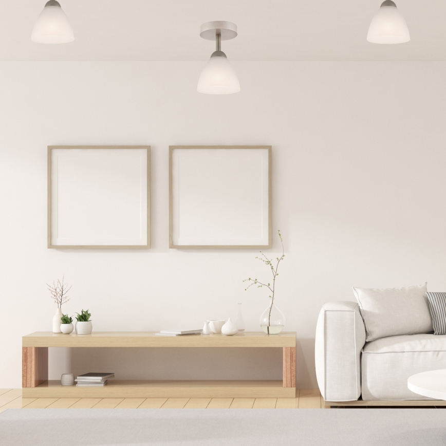 Bevestigde hanglamp ADRIANO 1xE27/60W/230V beuken
