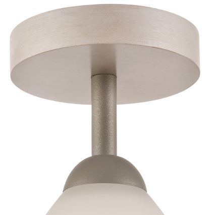 Bevestigde hanglamp ADRIANO 1xE27/60W/230V beuken