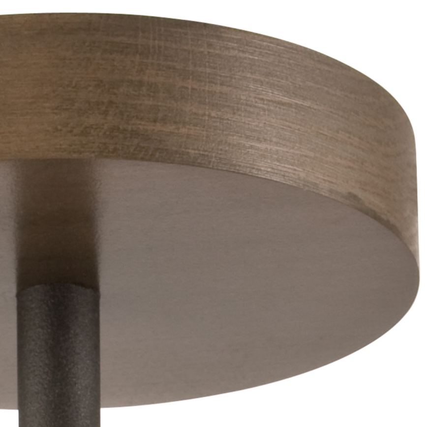 Bevestigde hanglamp ADRIANO 1xE27/60W/230V beuken