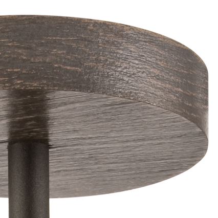 Bevestigde hanglamp ADRIANO 1xE27/60W/230V beuken