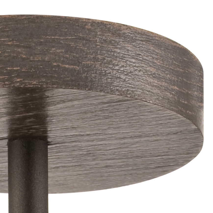 Bevestigde hanglamp ADRIANO 1xE27/60W/230V beuken