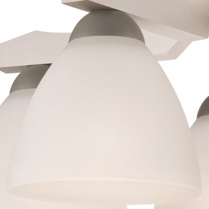 Bevestigde hanglamp ADRIANO 5xE27/60W/230V beuken - FSC gecertificeerd