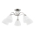 Bevestigde hanglamp AMARILLO 5xE27/15W/230V glanzend chroom