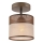 Bevestigde hanglamp ANDREA 1xE27/60W/230V beuken