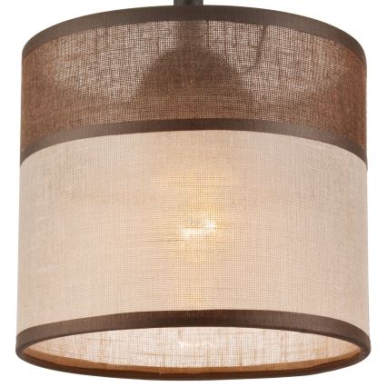 Bevestigde hanglamp ANDREA 1xE27/60W/230V beuken