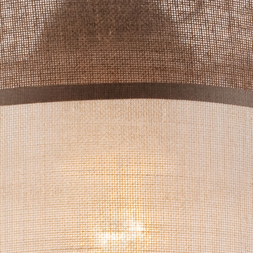 Bevestigde hanglamp ANDREA 1xE27/60W/230V beuken