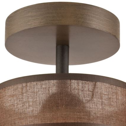 Bevestigde hanglamp ANDREA 1xE27/60W/230V beuken