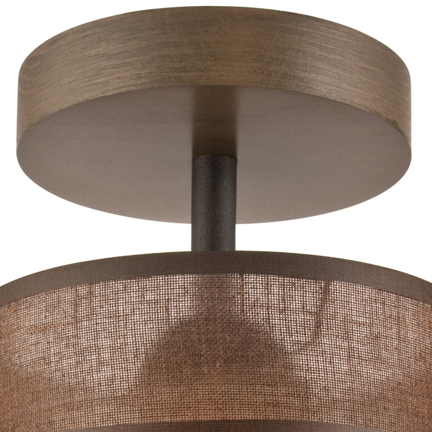 Bevestigde hanglamp ANDREA 1xE27/60W/230V beuken