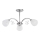 Bevestigde hanglamp APOLLO 3xE14/10W/230V glanzend chroom