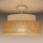 Bevestigde hanglamp BOHO 1xE27/60W/230V diameter 40 cm crème/beige