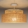 Bevestigde hanglamp BOHO 1xE27/60W/230V rotan