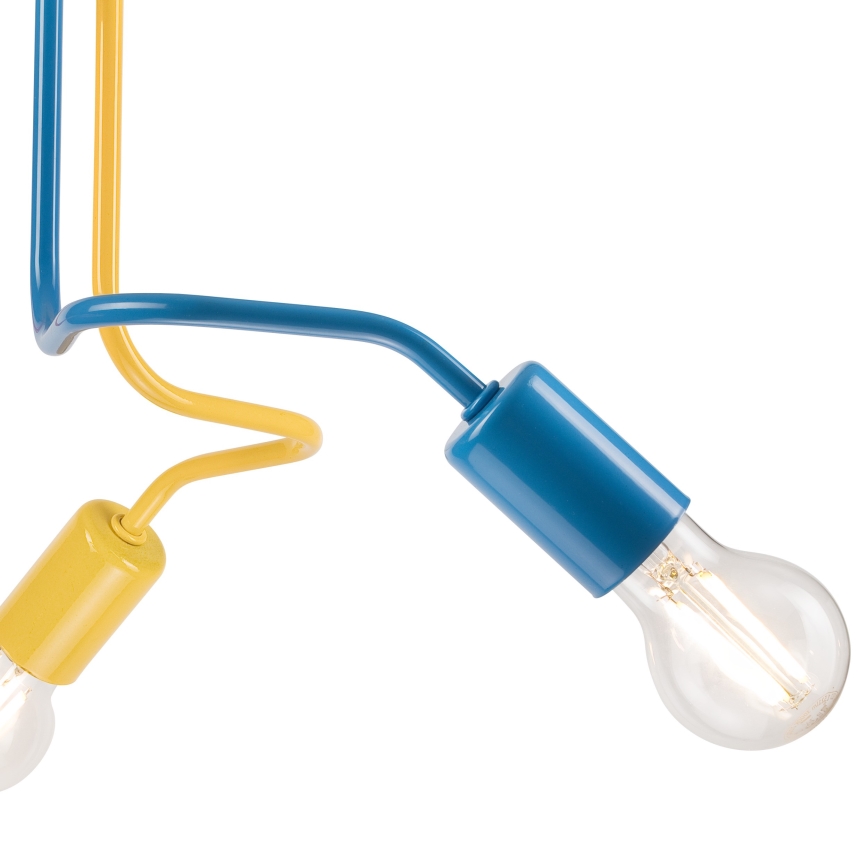 Bevestigde hanglamp CHARLIE 3xE27/60W/230V