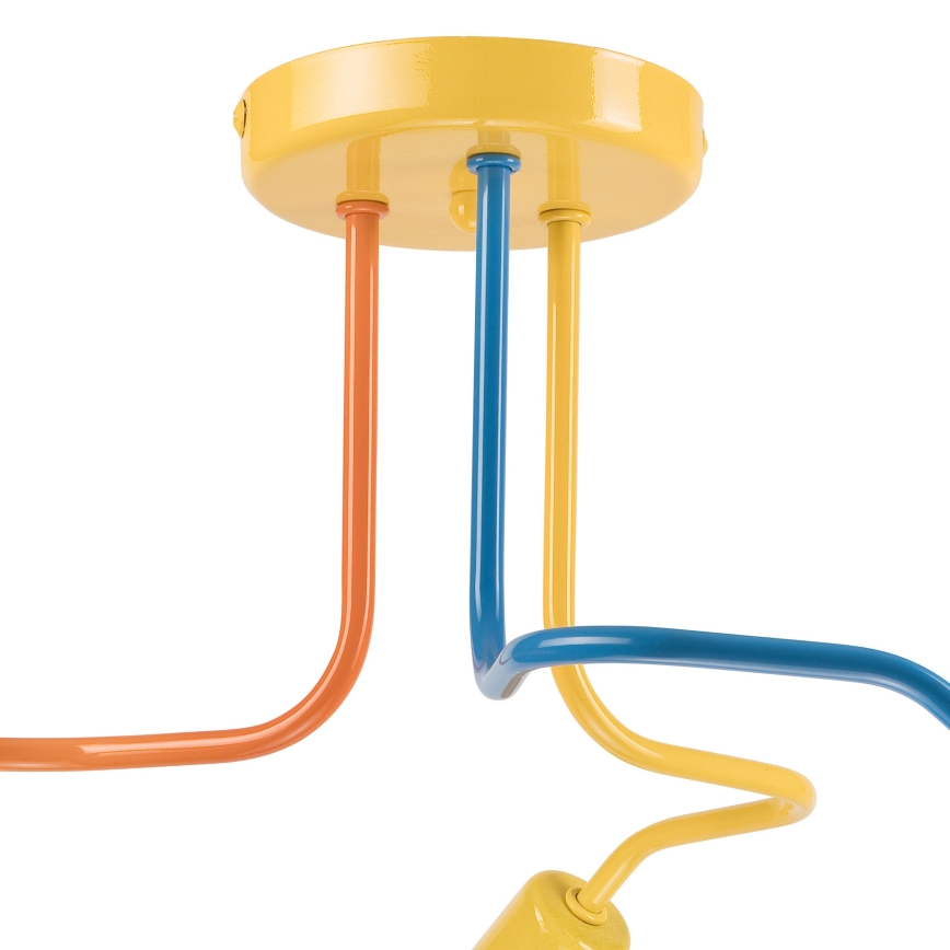 Bevestigde hanglamp CHARLIE 3xE27/60W/230V