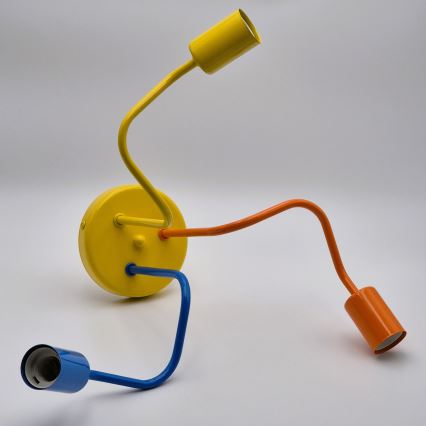 Bevestigde hanglamp CHARLIE 3xE27/60W/230V
