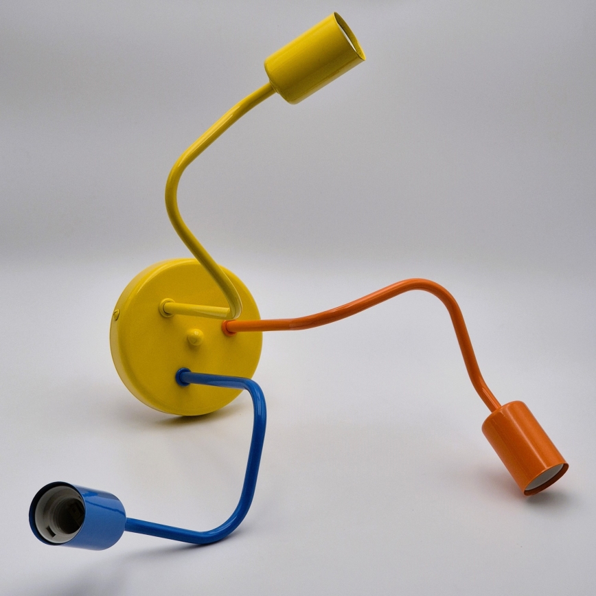 Bevestigde hanglamp CHARLIE 3xE27/60W/230V