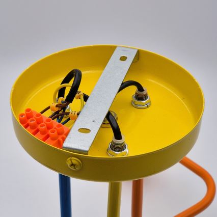 Bevestigde hanglamp CHARLIE 3xE27/60W/230V
