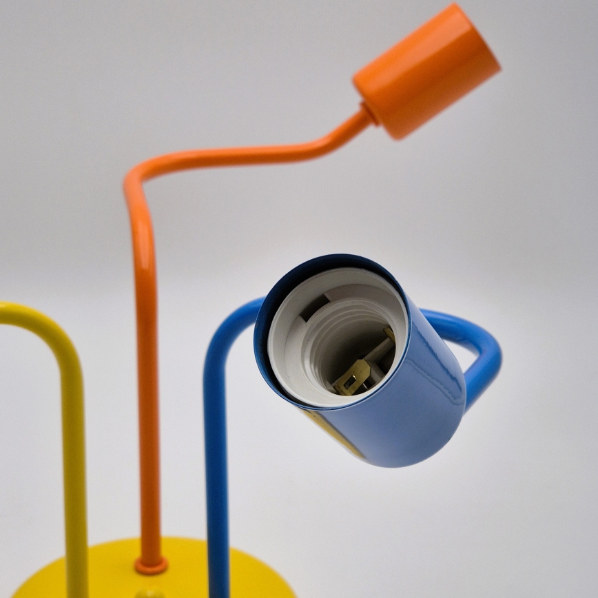 Bevestigde hanglamp CHARLIE 3xE27/60W/230V