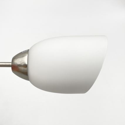 Bevestigde hanglamp DONNA 3xE27/60W/230V nikkel