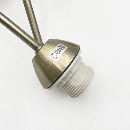 Bevestigde hanglamp DONNA 5xE27/60W/230V patina