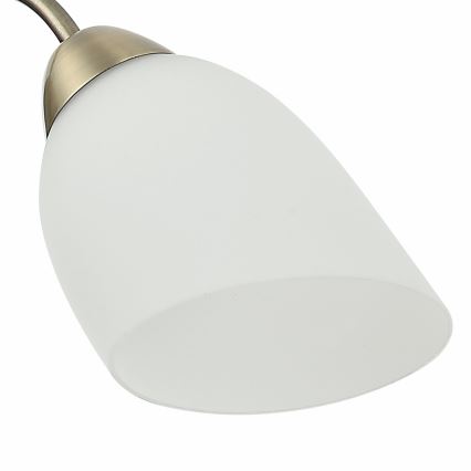Bevestigde hanglamp DONNA 5xE27/60W/230V patina