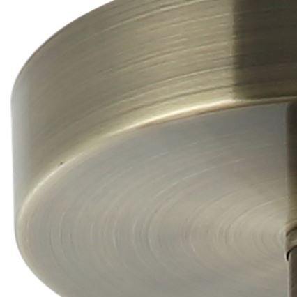 Bevestigde hanglamp DONNA 5xE27/60W/230V patina