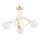 Bevestigde hanglamp ERYKA 3xE14/10W/230V goud