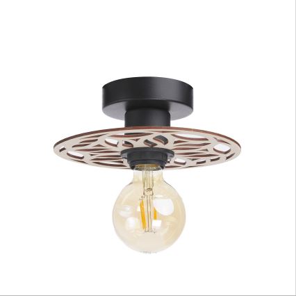 Bevestigde hanglamp FALCO 1xE27/60W/230V diameter 20 cm beige