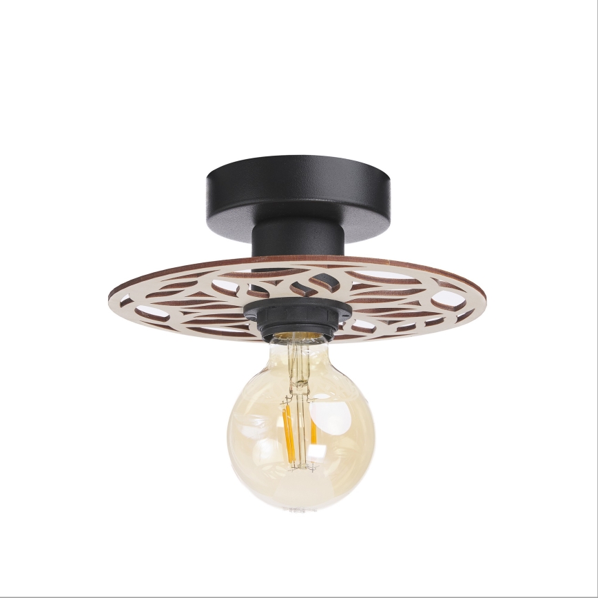 Bevestigde hanglamp FALCO 1xE27/60W/230V diameter 20 cm beige
