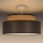 Bevestigde hanglamp GRACE 1xE27/60W/230V diameter 40 cm beige/bruin