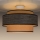 Bevestigde hanglamp GRACE 1xE27/60W/230V diameter 40 cm crème/bruin
