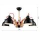 Bevestigde hanglamp MARCELLO 5xE27/60W/230V beuken - FSC gecertificeerd