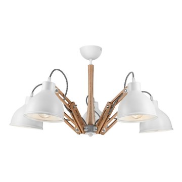 Bevestigde hanglamp MARCELLO 5xE27/60W/230V - FSC gecertificeerd