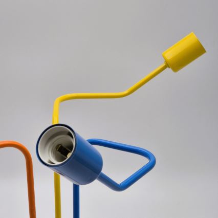 Bevestigde hanglamp MATYLDA 3xE27/60W/230V kleurrijk