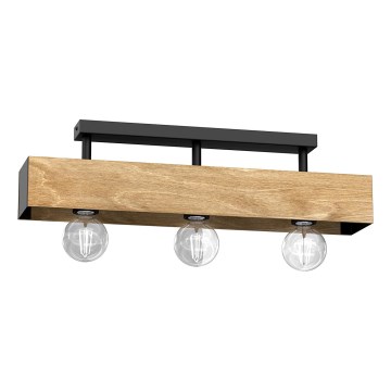 Bevestigde hanglamp MILUZA 3xE27/15W/230V