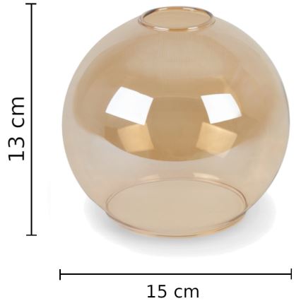 Bevestigde hanglamp MONDE GOLD 6xE27/60W/230V