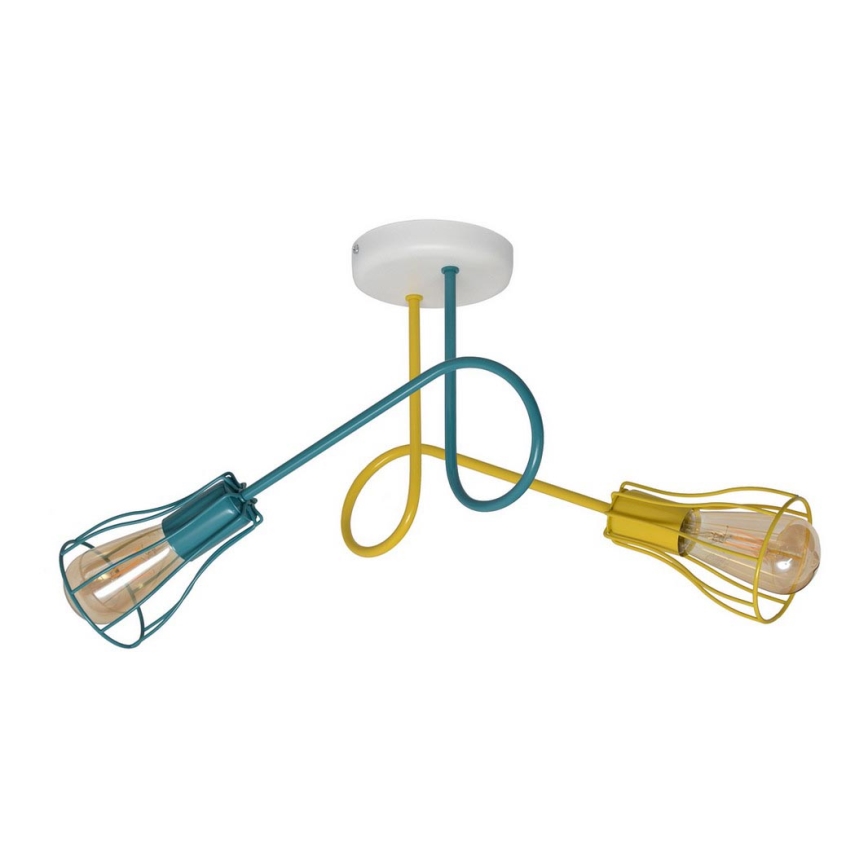 Bevestigde hanglamp OXFORD 2xE27/15W/230V