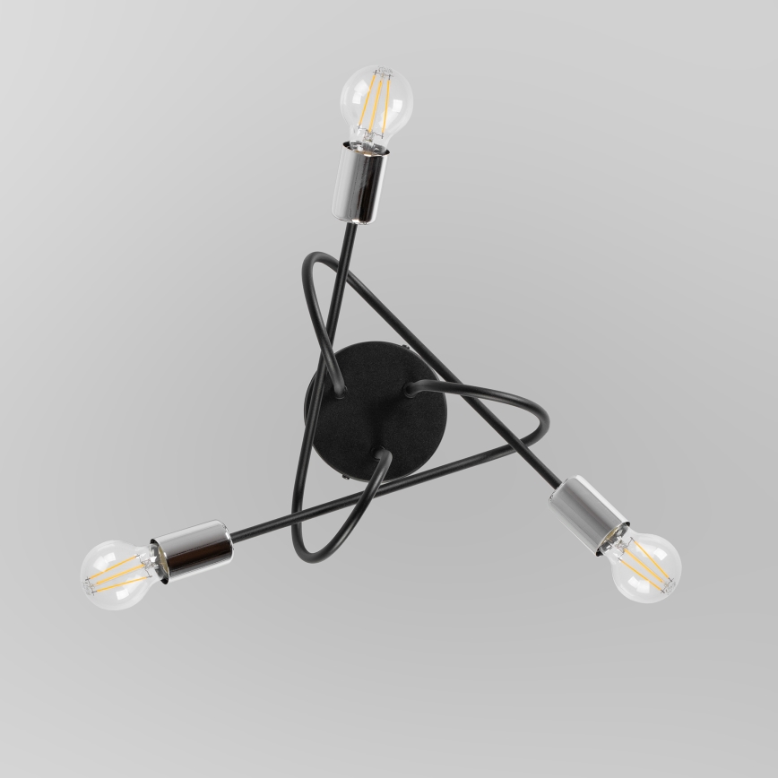 Bevestigde hanglamp OXFORD 3xE27/15W/230V