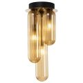 Bevestigde hanglamp PAX 3xG9/9W/230V goud