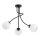 Bevestigde hanglamp PLENA 3xE27/15W/230V zwart