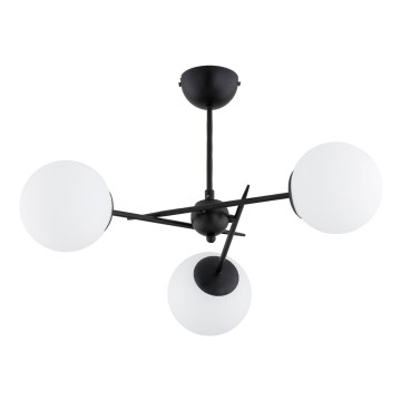 Bevestigde hanglamp PRIMERY 3xE14/10W/230V zwart