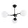 Bevestigde hanglamp PRIMERY 3xE14/10W/230V zwart