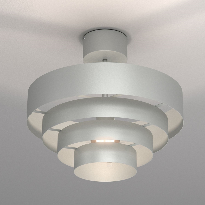 Bevestigde hanglamp RINGS 1xE27/15W/230V glanzend chroom