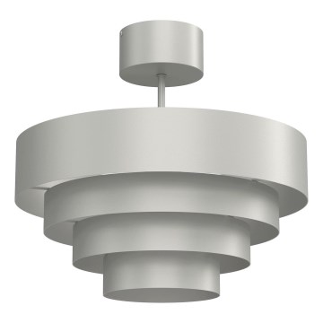 Bevestigde hanglamp RINGS 1xE27/15W/230V glanzend chroom