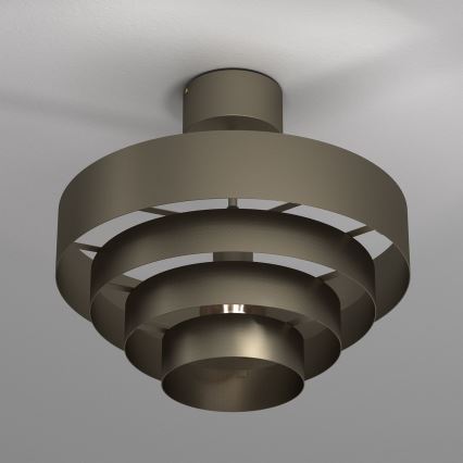 Bevestigde hanglamp RINGS 1xE27/15W/230V messing