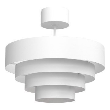 Bevestigde hanglamp RINGS 2xE27/15W/230V wit