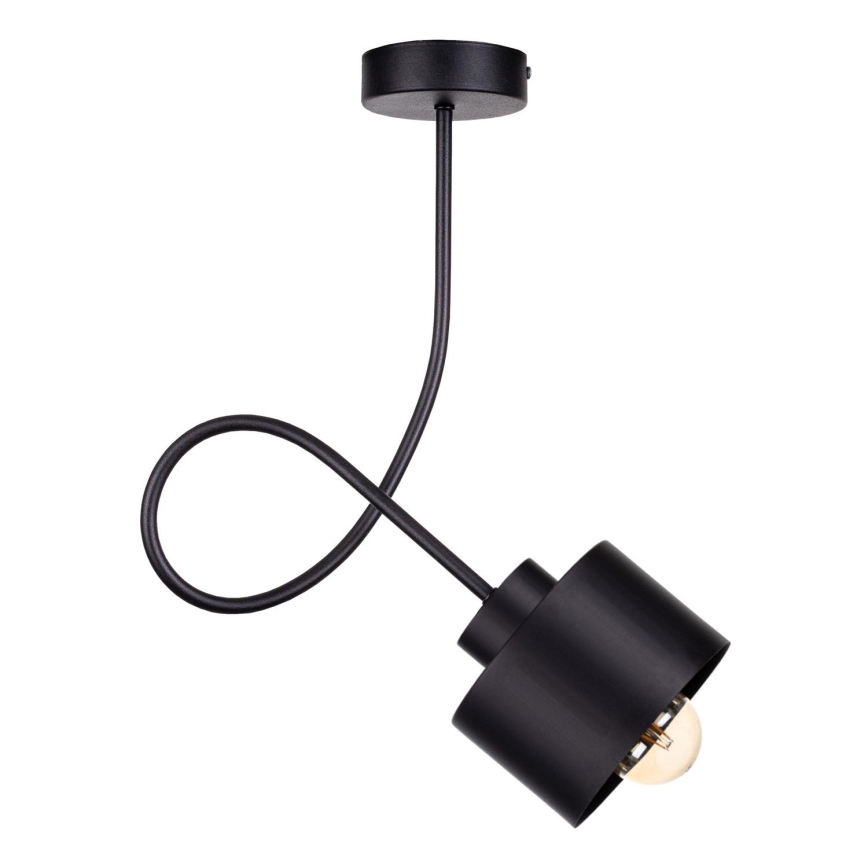 Bevestigde hanglamp SIMPLY BLACK 1xE27/60W/230V