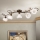 Bevestigde hanglamp SISI 5xE14/40W/230V brons/patina